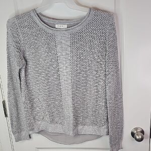 THML Light Gray Crew Neck Sweater‎ Size M